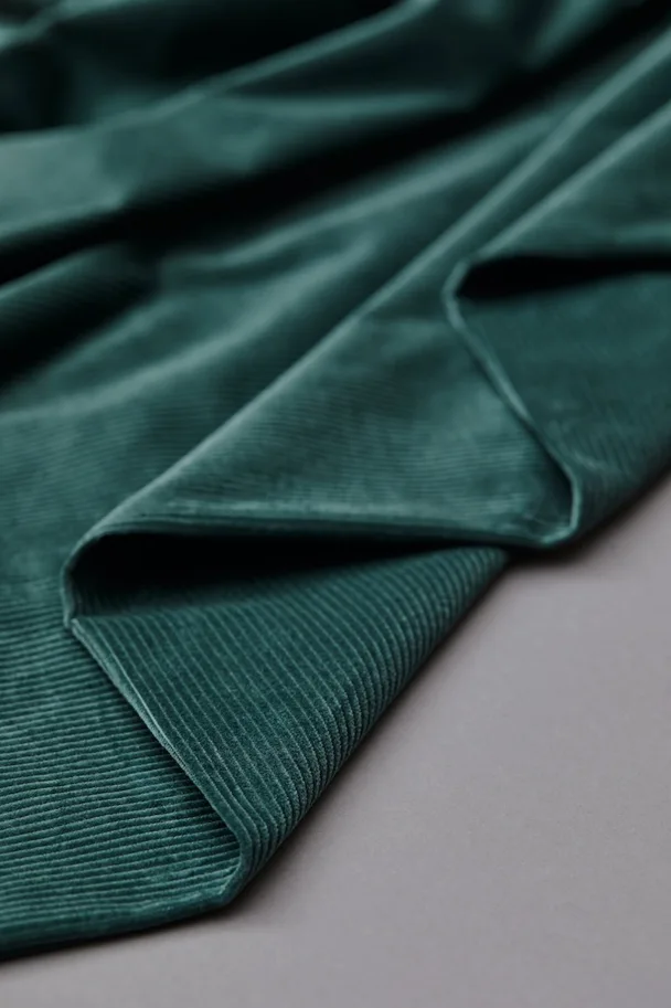 Organic Cord Kora - Bottle Green