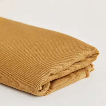 Linen Cotton Twill - Dry Mustard