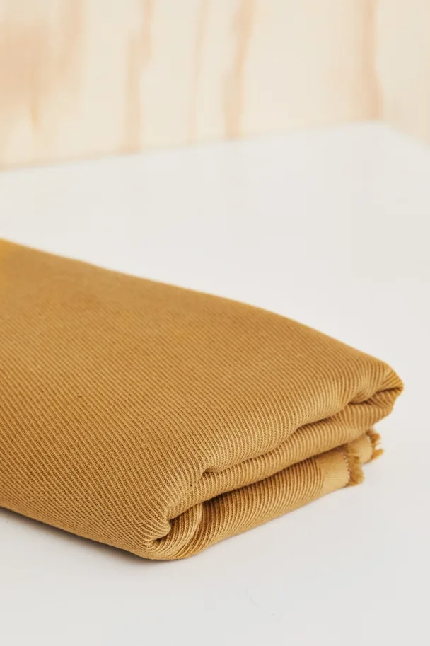 Linen Cotton Twill - Dry Mustard