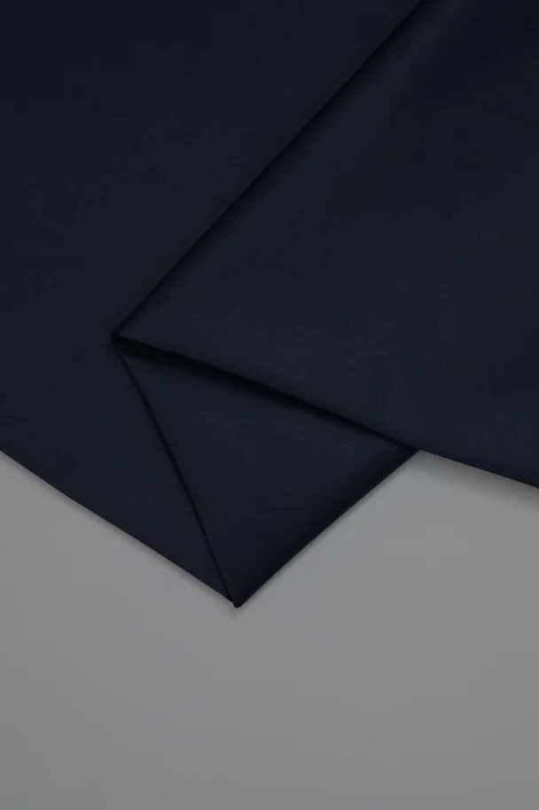 Organic Cotton Stretch Twill - Indigo Night