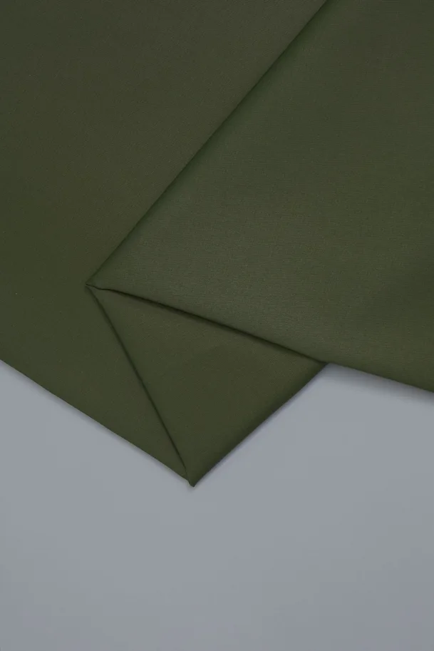 Organic Cotton Stretch Twill - Khaki