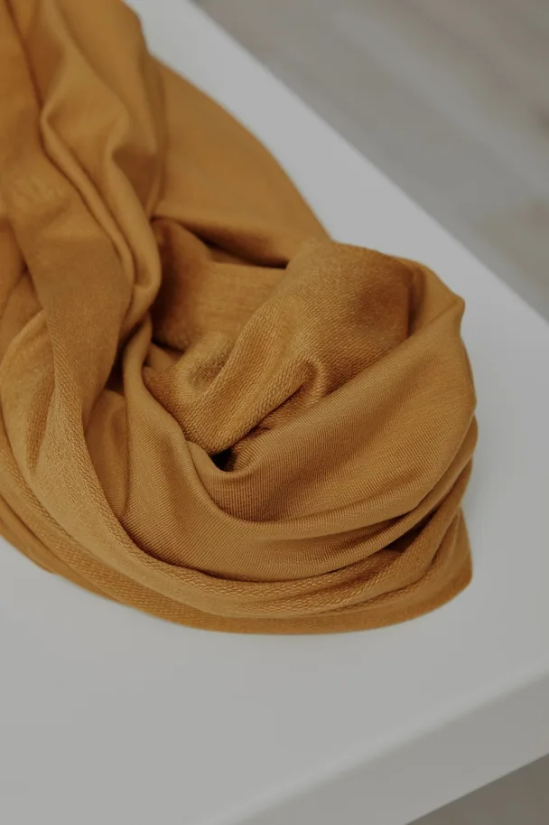 Tencel Light Terry Sweat - Mustard