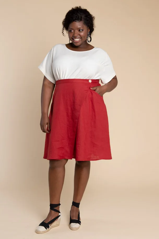 Fiore Skirt - Closet Core Sewing Pattern (English)