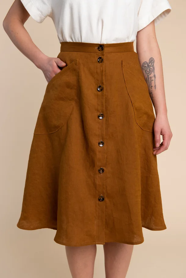 Fiore Skirt - Closet Core Sewing Pattern (English)