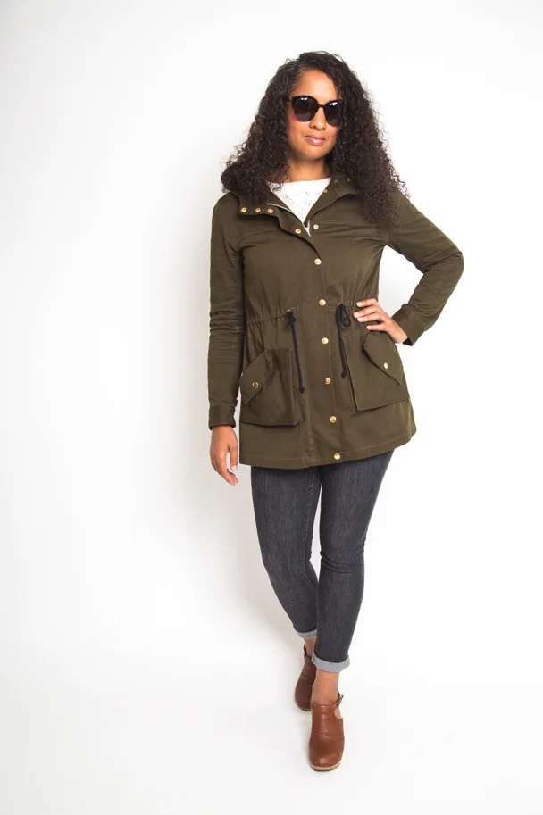 Kelly Anorak - Closet Core Sewing Pattern (English)