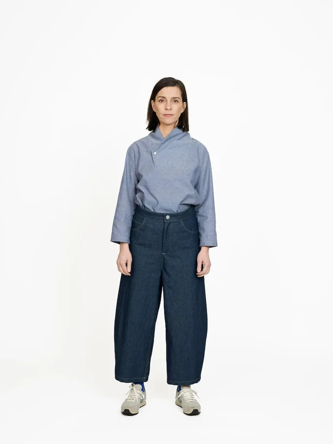 Barrel-Leg Trousers XL-3XL - The Assembly Line Schnittmuster (Englisch)