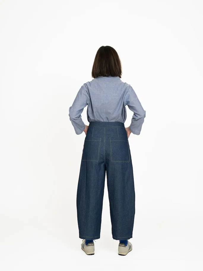 Barrel-Leg Trousers XL-3XL - The Assembly Line Schnittmuster (Englisch)