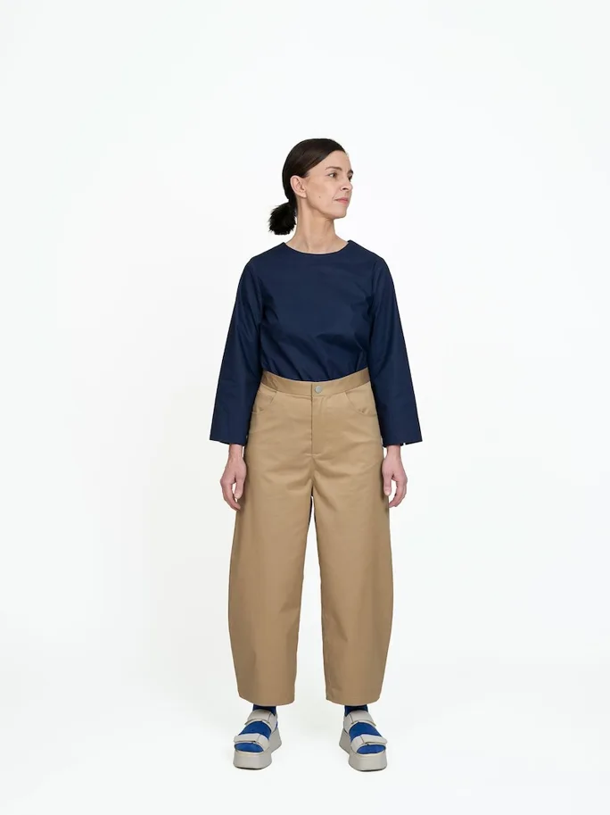 Barrel-Leg Trousers XL-3XL - The Assembly Line Schnittmuster (Englisch)