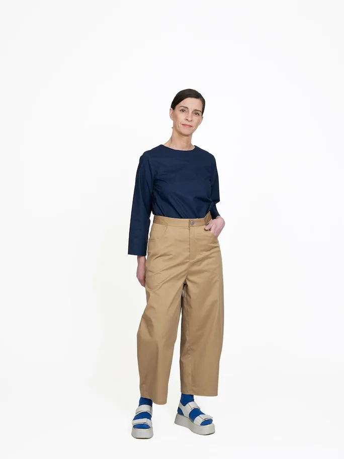 Barrel-Leg Trousers XL-3XL - The Assembly Line Schnittmuster (Englisch)