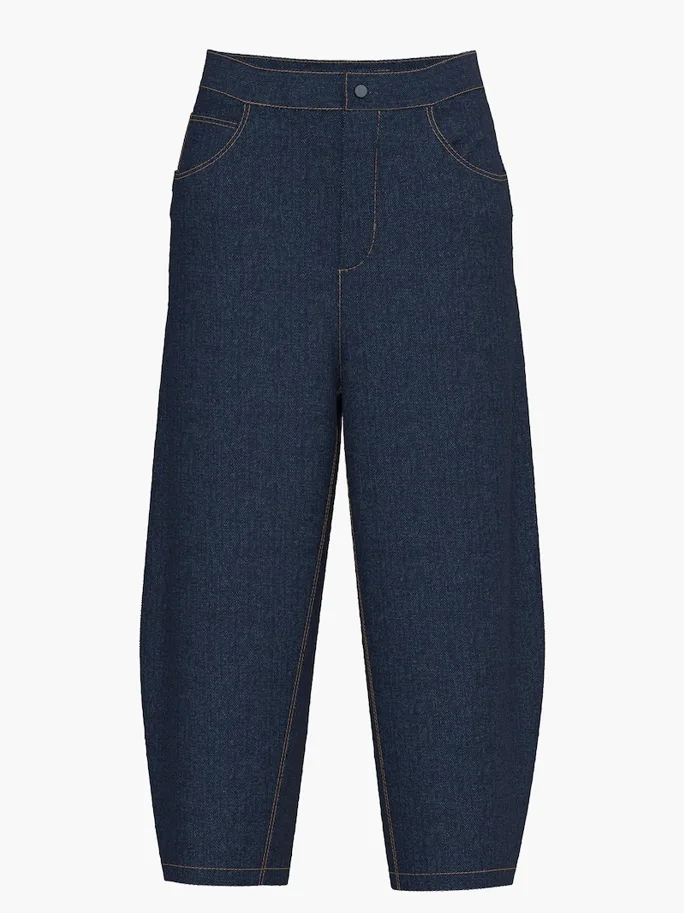 Barrel-Leg Trousers XL-3XL - The Assembly Line Schnittmuster (Englisch)