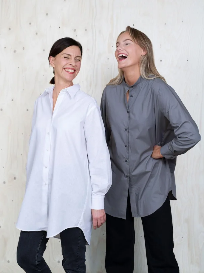 Oversized Shirt XS-L - The Assembly Line Sewing Pattern (English)