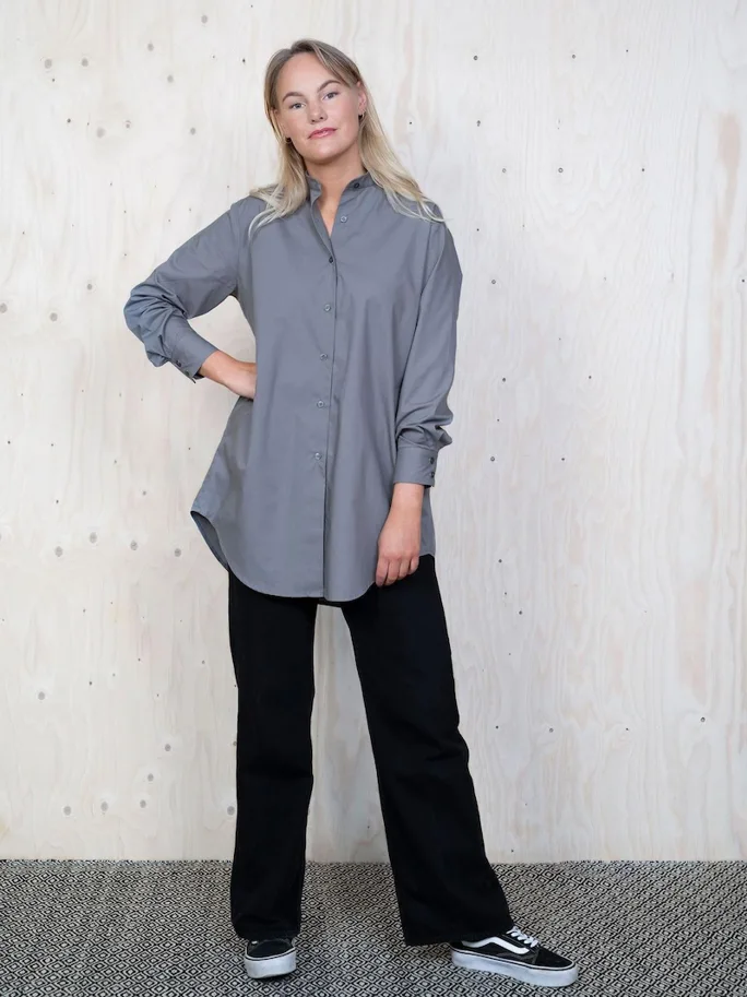 Oversized Shirt XS-L - The Assembly Line Sewing Pattern (English)