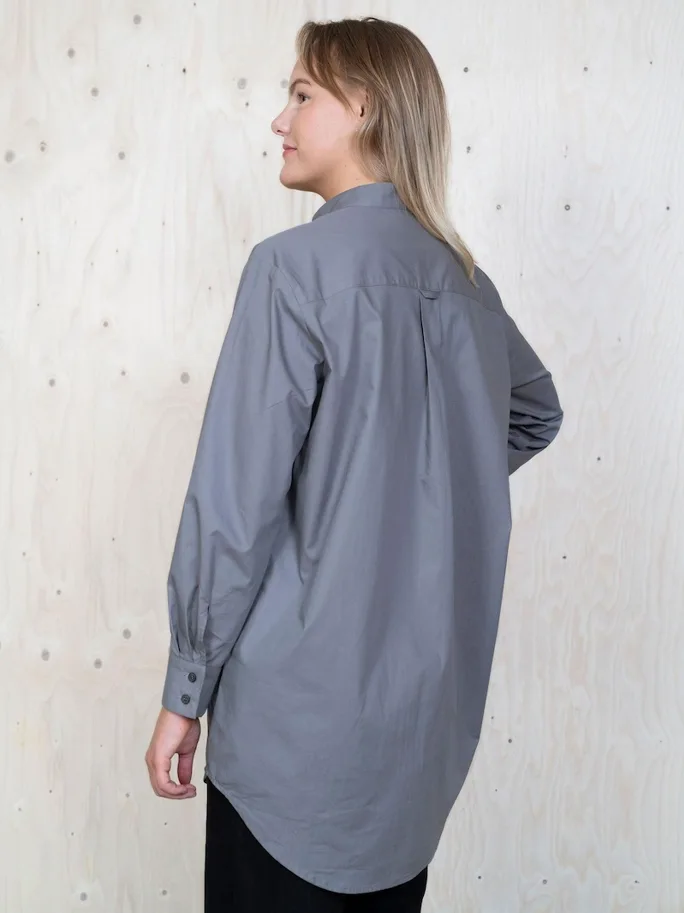 Oversized Shirt XS-L - The Assembly Line Sewing Pattern (English)