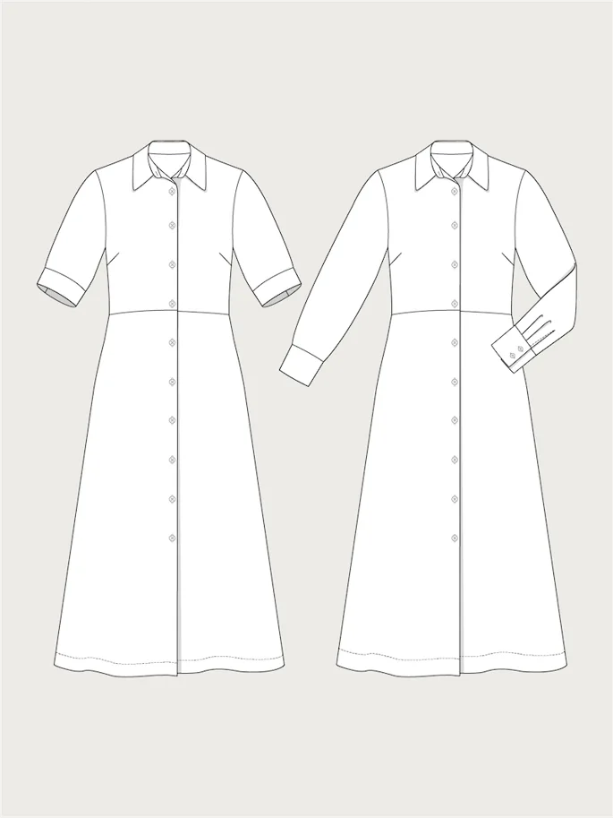 Shirt Dress XS-L - The Assembly Line Schnittmuster (Englisch)
