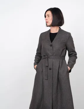 V-Neck Coat XS-L - The Assembly Line Schnittmuster (Englisch)