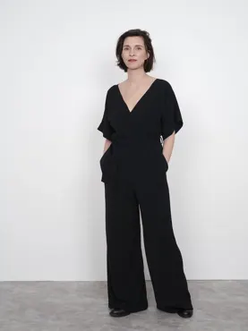 Wide-Leg Jumpsuit XS-L - The Assembly Line Schnittmuster (Englisch)
