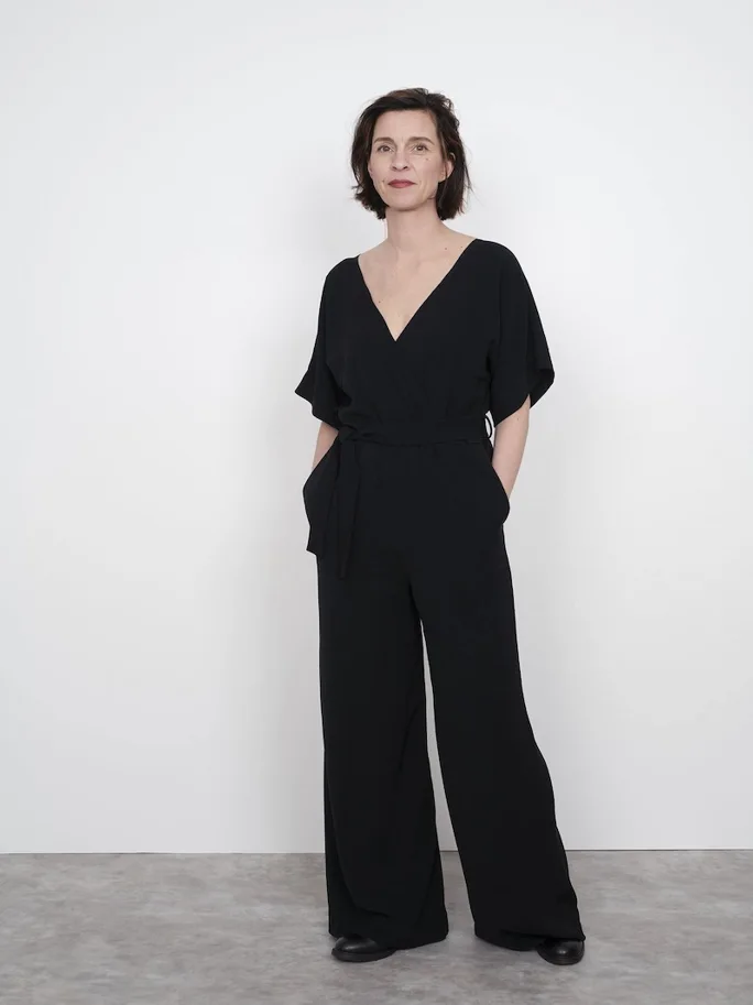 Wide-Leg Jumpsuit XS-L - The Assembly Line Sewing Pattern (English)