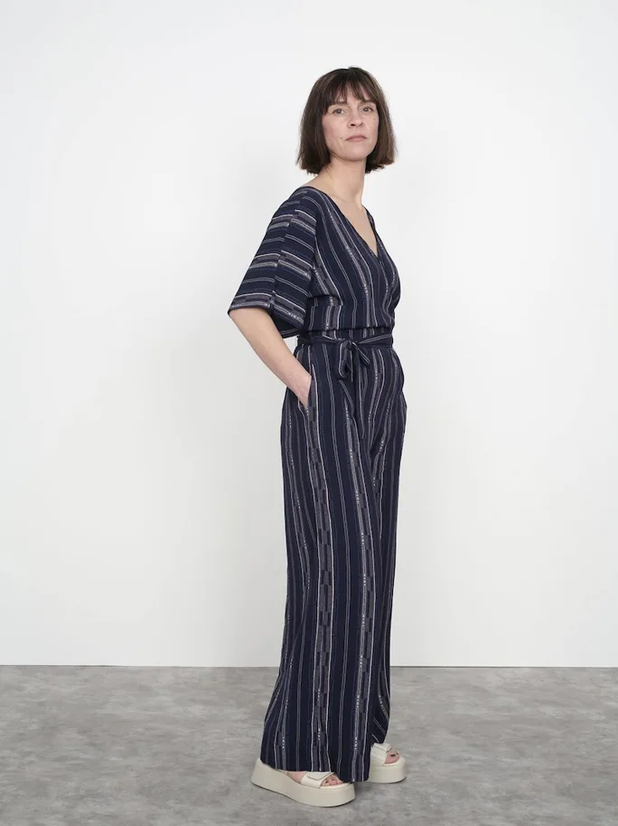 Wide-Leg Jumpsuit XS-L - The Assembly Line Sewing Pattern (English)