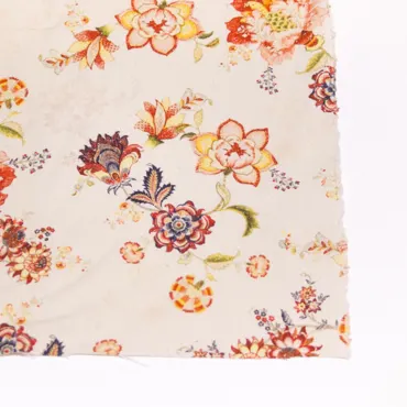 Rohseide - Antique Florals Red