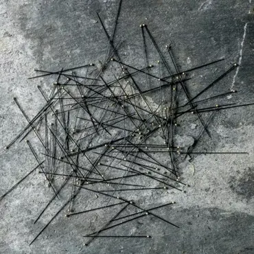 Stecknadeln Black Entomology Pins - For Extra Fine Fabrics
