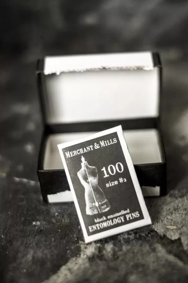Stecknadeln Black Entomology Pins - For Extra Fine Fabrics