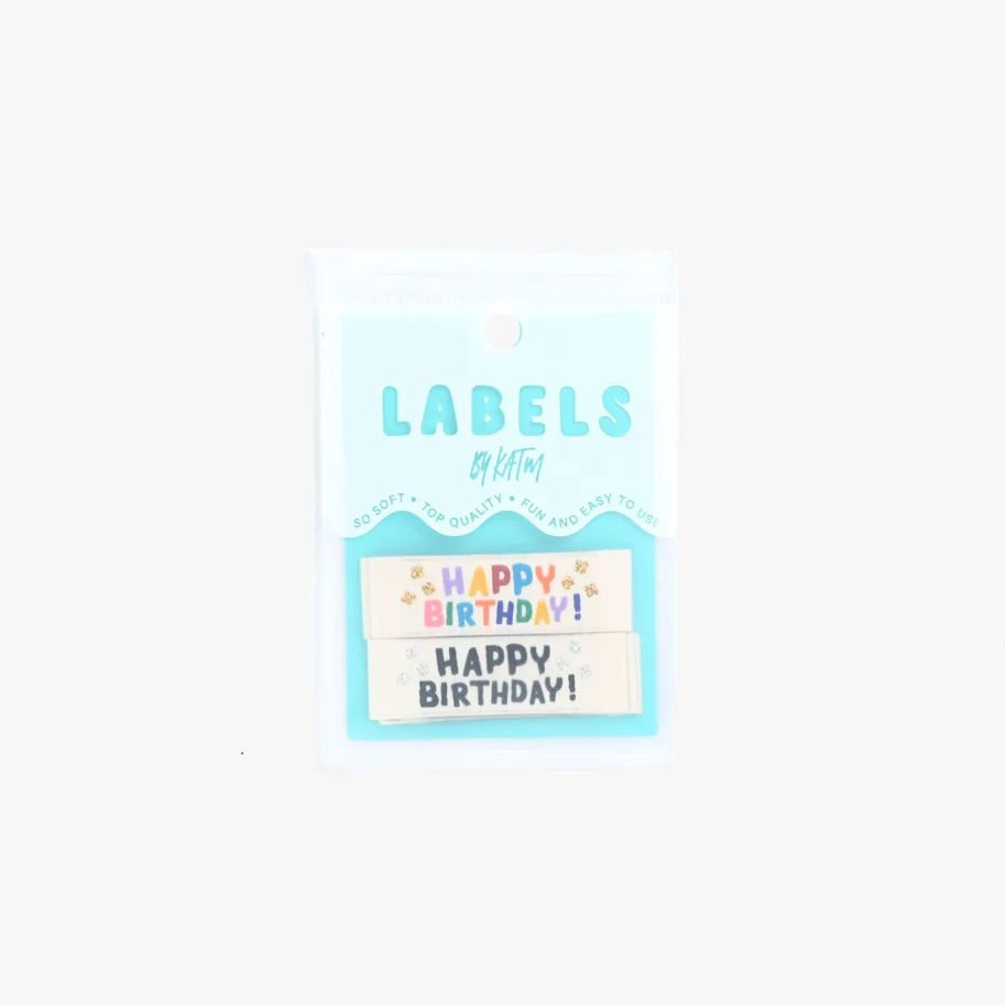Labels HAPPY BIRTHDAY - Kylie and the Machine