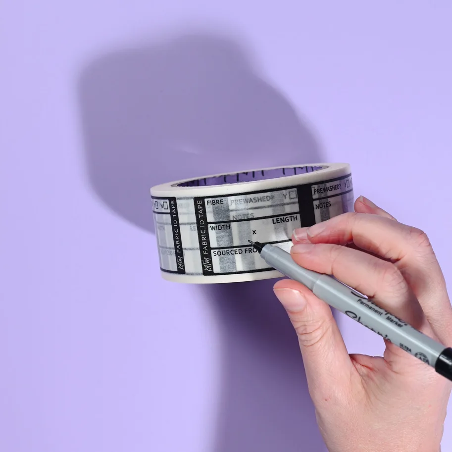 Fabric ID Tape for labeling fabric - Kylie and the Machine