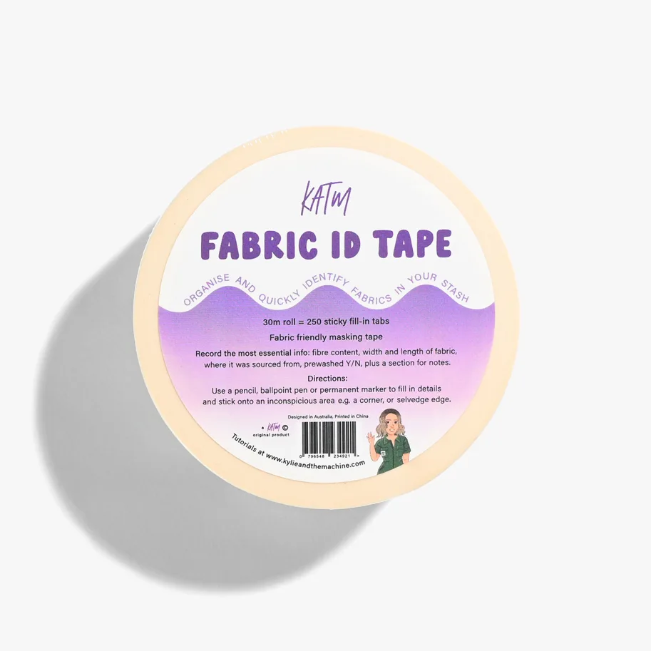 Fabric ID Tape for labeling fabric - Kylie and the Machine