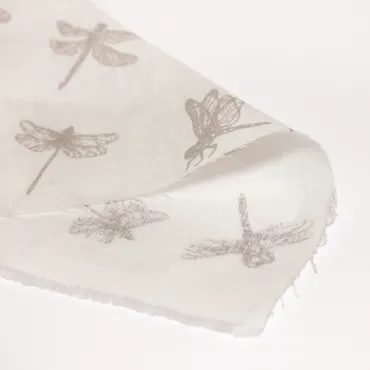 Leinen Washed - Dragonfly Morning Mist