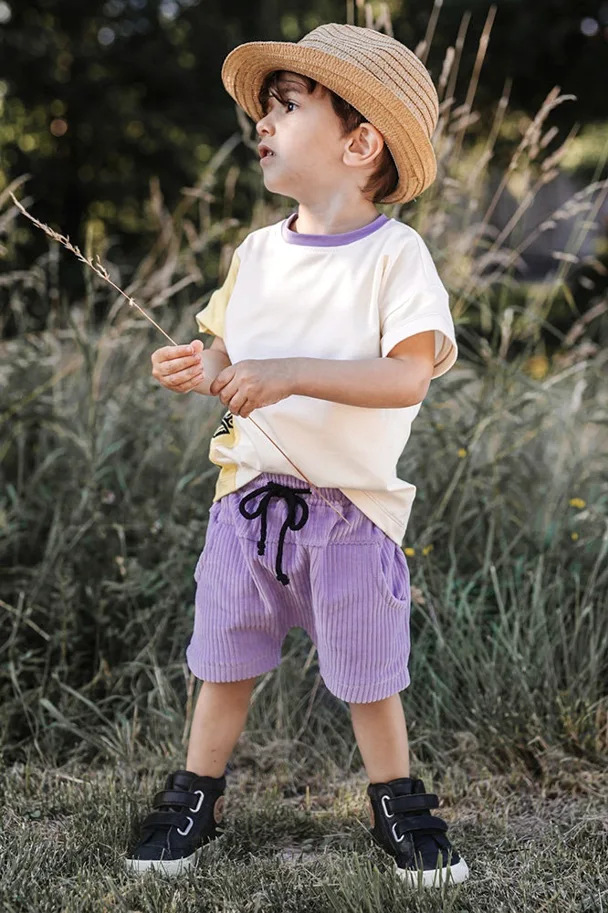 Organic Cord Nicky - Lavendel