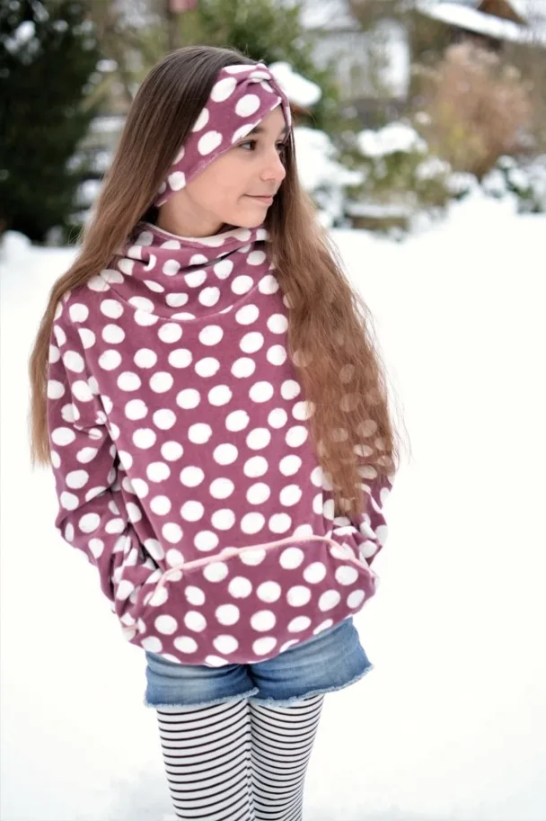 Bio Nicky Plüsch - Mellow Dots Beere