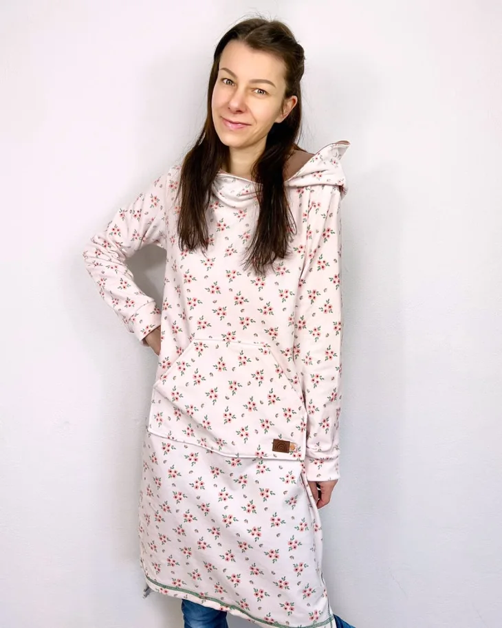 Bio Nicky Plüsch - Samtblümchen Rosa