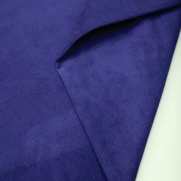 Organic Naya Needlecord - Cobalt Blue