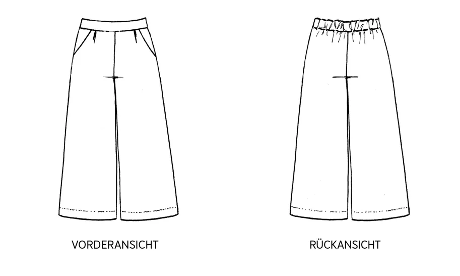 Frau Hedda Culotte - Studio Schnittreif Sewing Pattern (German)