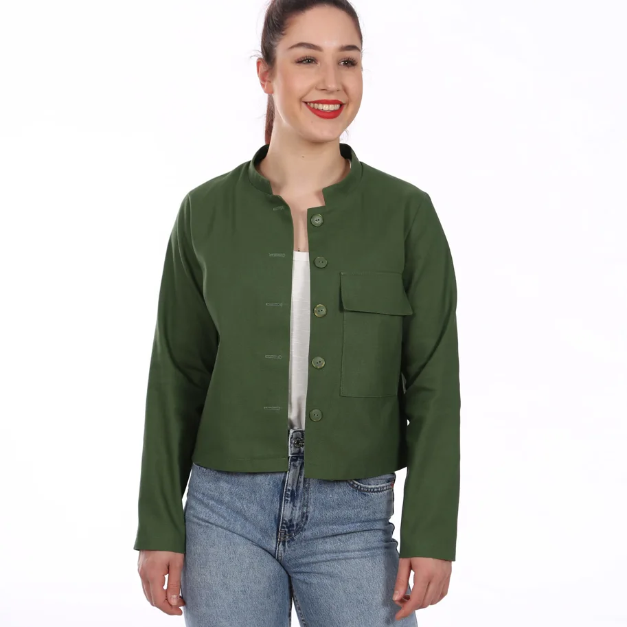 Frau Cleo Jacke - Studio Schnittreif Schnittmuster