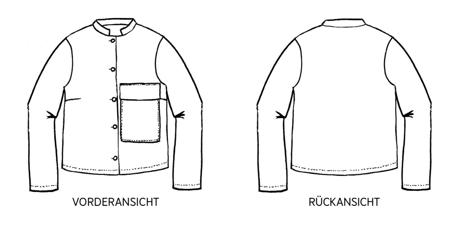 Frau Cleo Jacke - Studio Schnittreif Schnittmuster