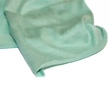 Silk Organic Cotton Jersey - Spearmint