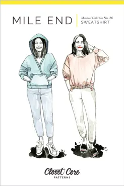 Mile End Sweatshirt - Closet Core Sewing Pattern (English)