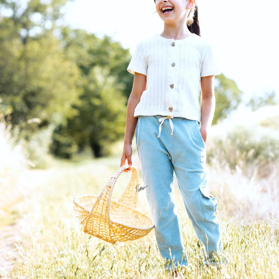 Organic Cotton Linen Knit - Natur