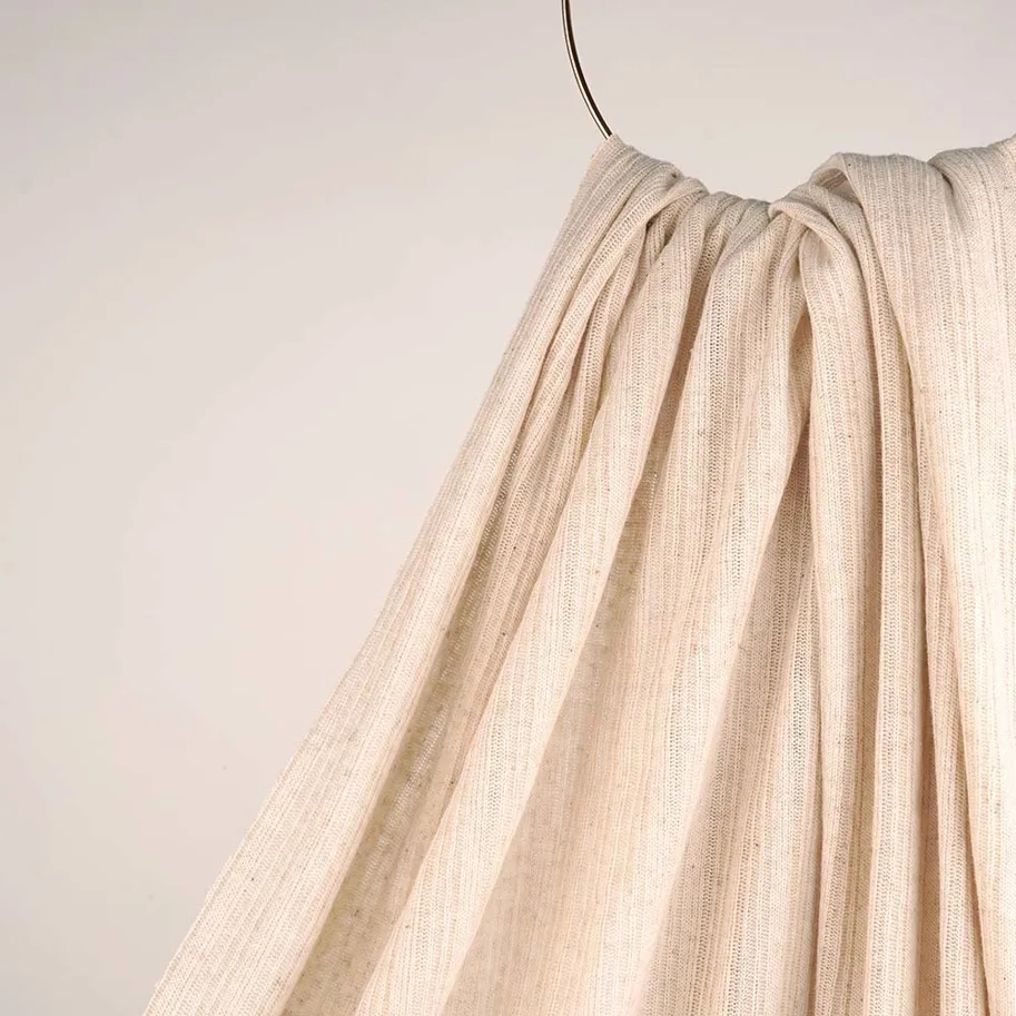 Organic Cotton Linen Knit - Natur