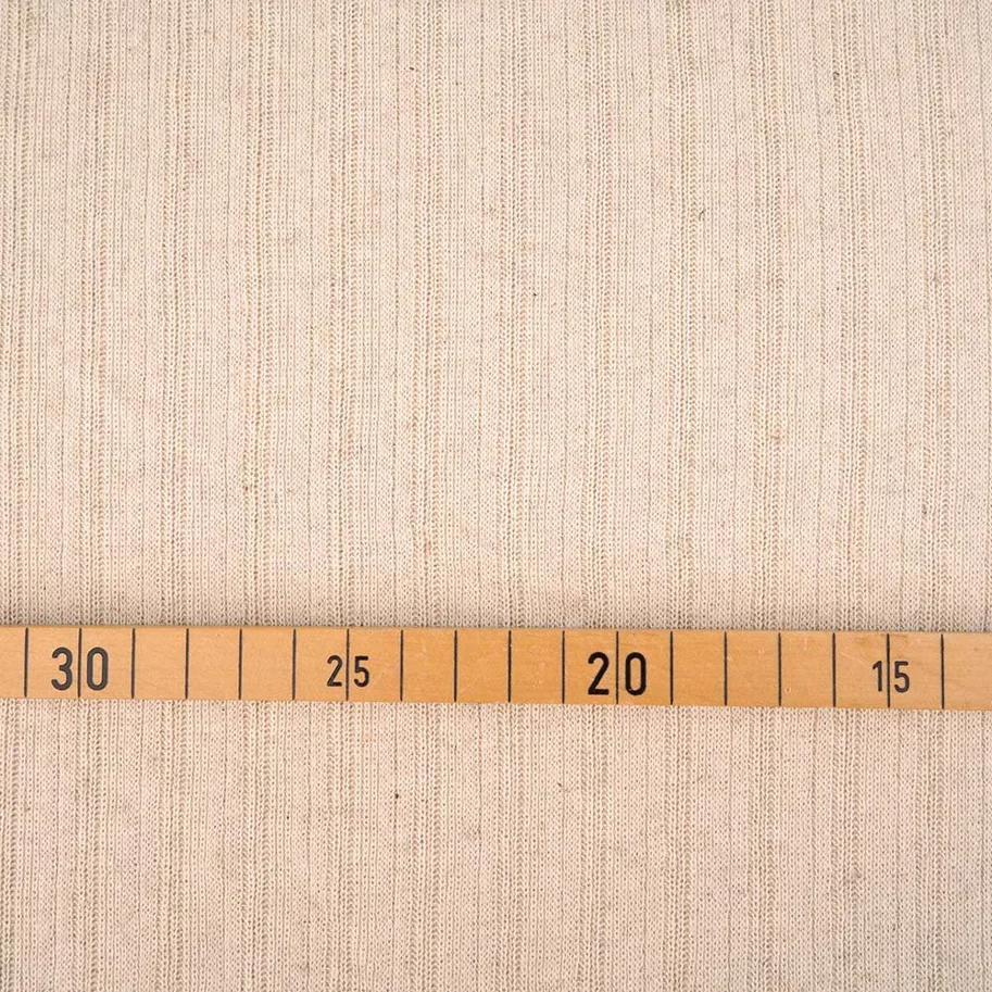 Organic Cotton Linen Knit - Natur