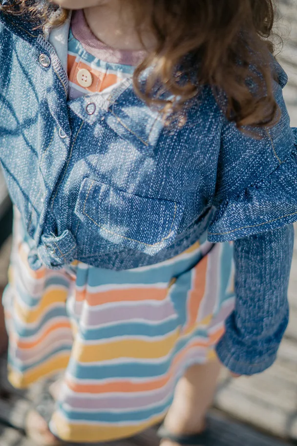 Organic Jersey - Denim Blue