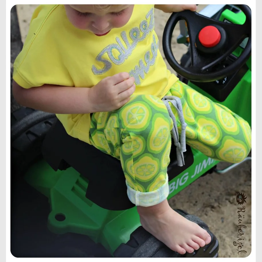 Organic Jersey - Green Lime