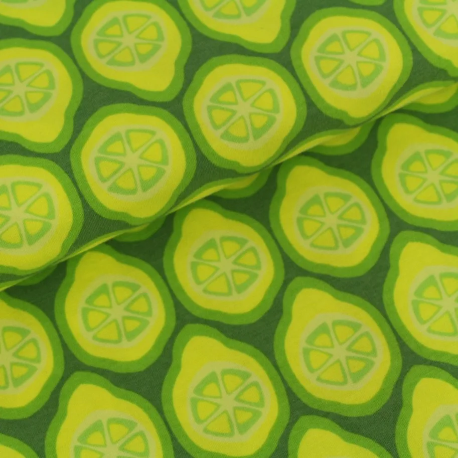 Organic Jersey - Green Lime