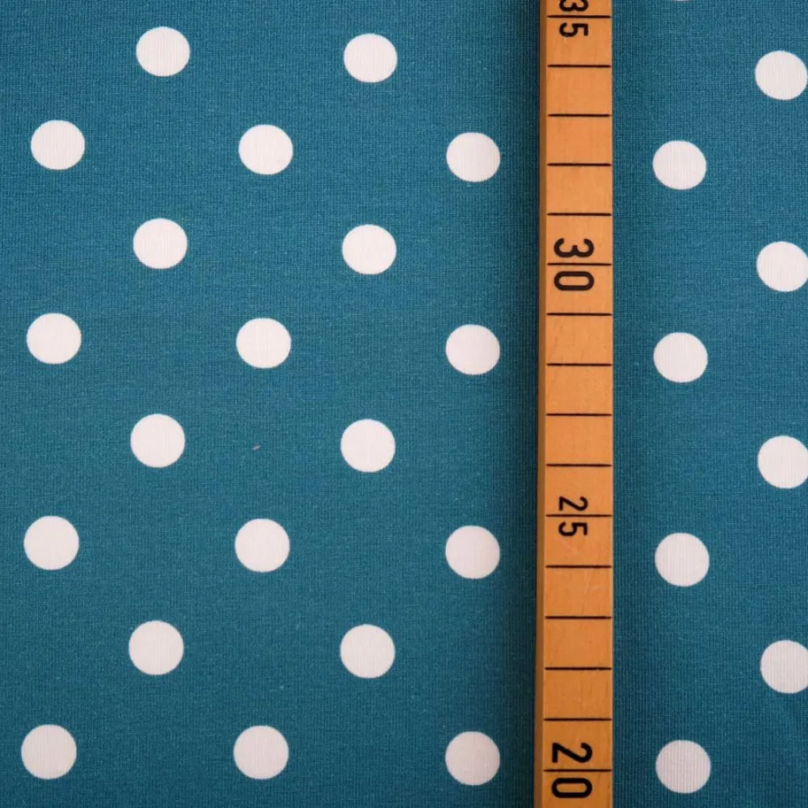 Organic Jersey - Pretty Woman Beach House Blue