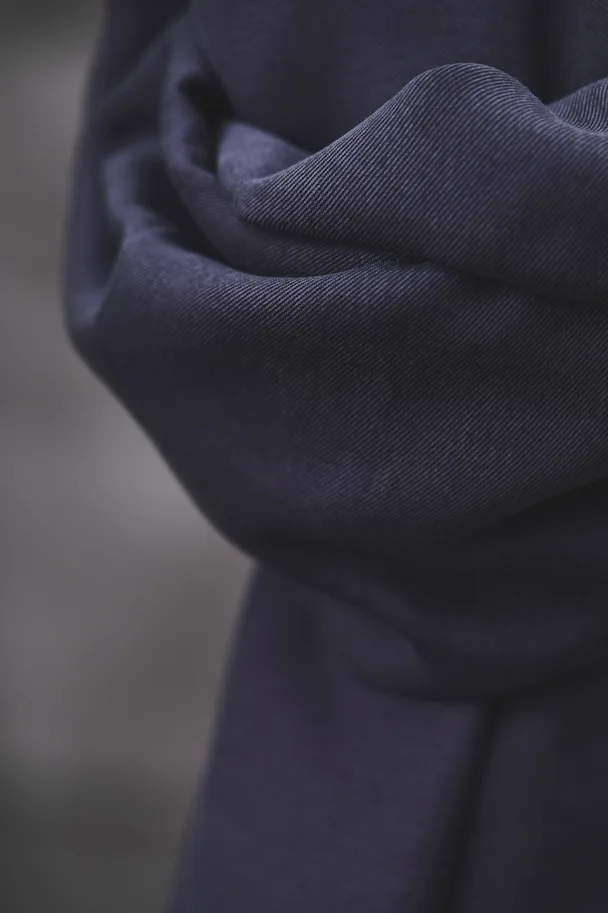 Tencel Smooth Drape Twill - Blueberry