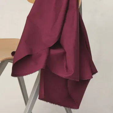 Organic Cotton Papertouch Poplin - Fuchsia