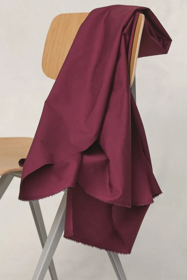 Bio Baumwolle Organic Papertouch Popeline - Fuchsia