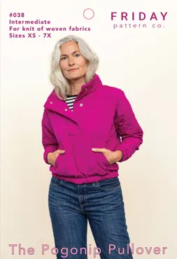 The Pogonip Pullover - Friday Pattern Company Sewing Pattern (English)