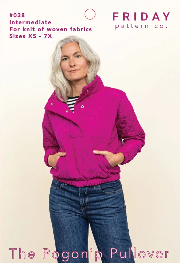 The Pogonip Pullover - Friday Pattern Company Schnittmuster (Englisch)